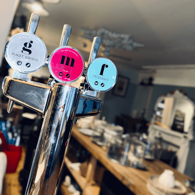 Wines on taps from The Wine Keg Company National Mobile Bars