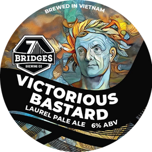 7 Bridges Brewing Co. - Victorious Bastard - Laurel Pale Ale - 20L Talos Keg  (A type Coupler) (Copy)