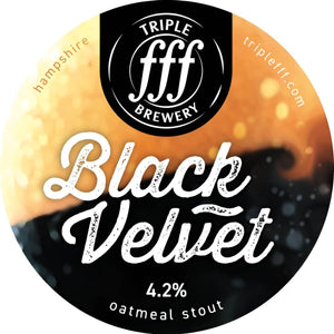 Triple FFF Brewery - Black Velvet - Oatmeal Stout - 30L Keykeg