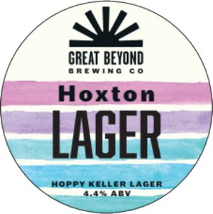 Great Beyond Brewing Co - Hoxton Lager - Keller Lager - 30L Keykeg