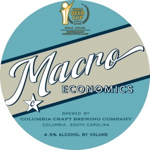 Columbia Craft Brewing Co - Macro Economics - US Light Lager - 30L Keykeg
