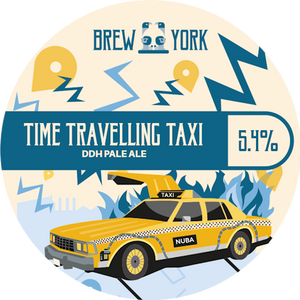 Brew York - Time Travelling Taxi - DDH Pale 30L Keykeg