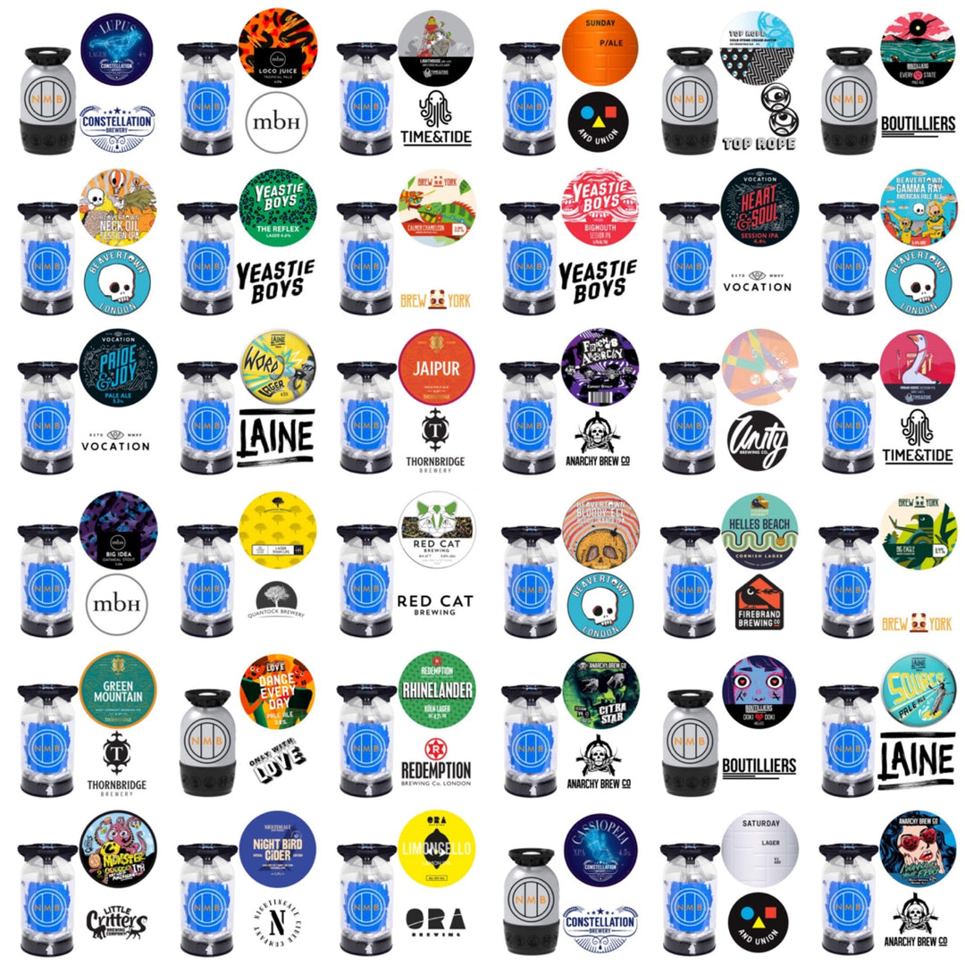 Kegs for Lindr and Portapint machines National Mobile Bars