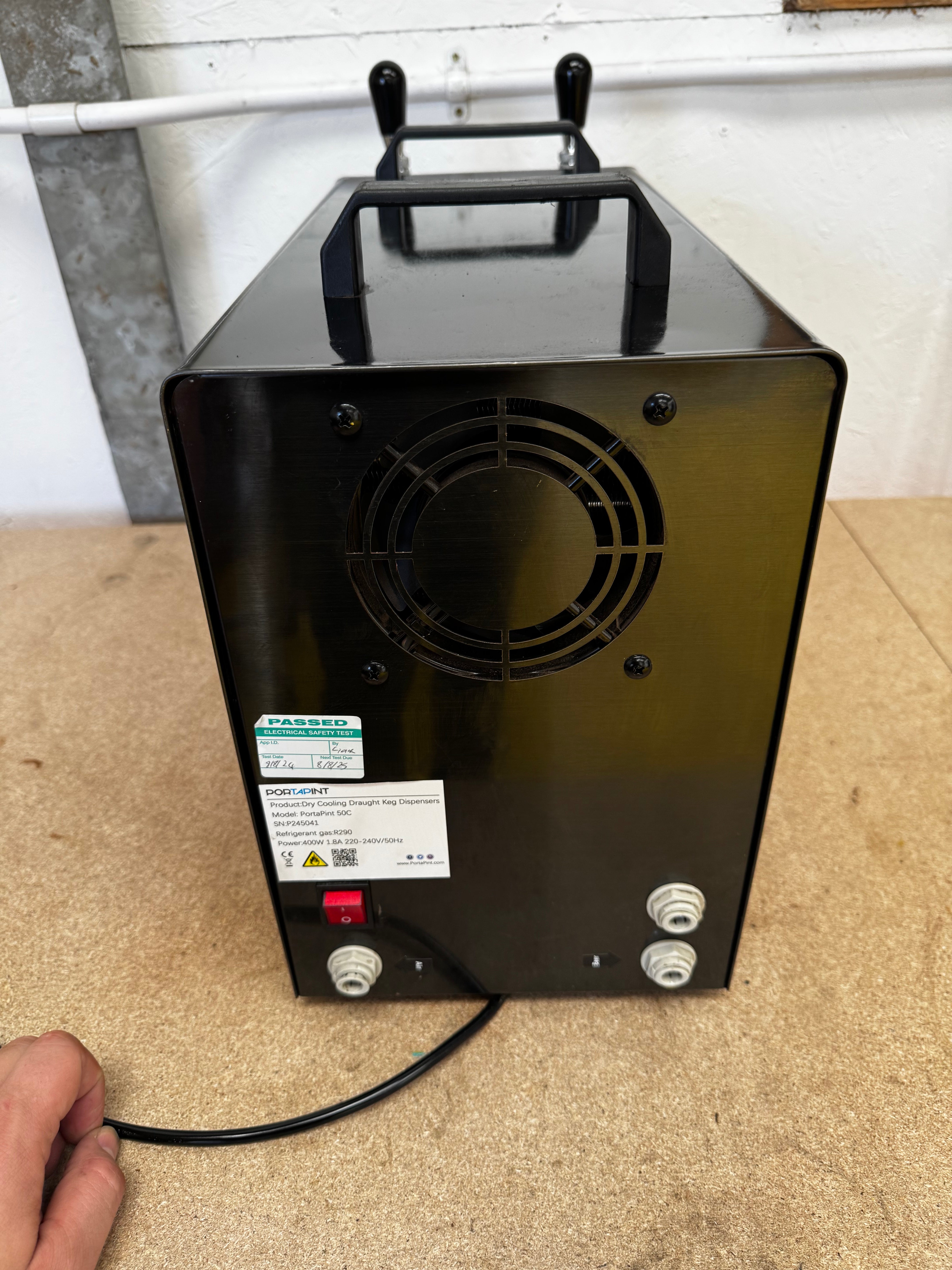 PortaPint 50C Beer Dispenser ExRental Dual Tap Unit