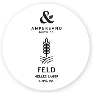 Ampersand Brew Co - Fled - Helles Lager - 30L Keykeg
