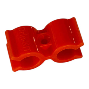 Drin-Klip - Beer and gas line pipe clip orange