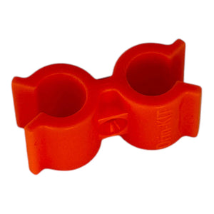 Drin-Klip - Beer and gas line pipe clip orange