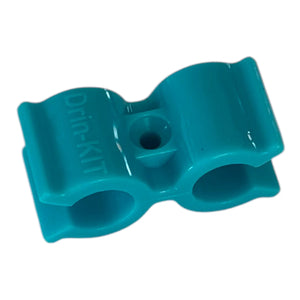 Drin-Klip - Beer and gas line pipe clip Blue