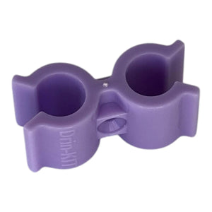 Drin-Klip - Beer and gas line pipe clip Purple