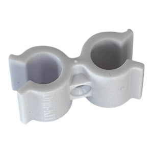 Drin-Klip - Beer and gas line pipe clip white