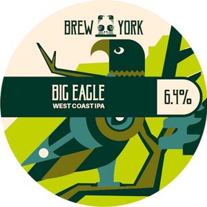 Brew York - Big Eagle - West Coast IPA 30L Keykeg