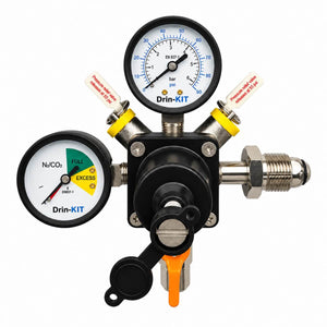 Mixed Gas Regulator for Beer | Bottle Mounted Regulator
