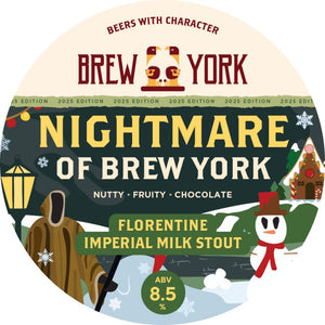 Brew York - Nightmare of Brew York - Imperial Milk Stout 20L Keykeg