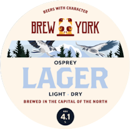 Brew York - Osprey - Lager 30L Keykeg