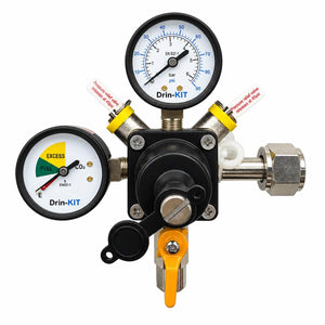 CO2 Gas Regulator for Beer | Bottle Mounted Keg Regulator