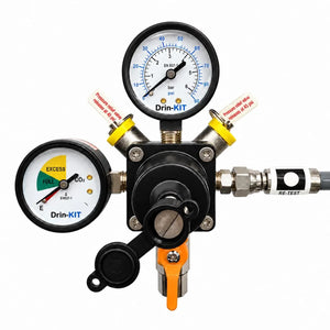 Gas Regulator CO2 Valve | Wall Mounted