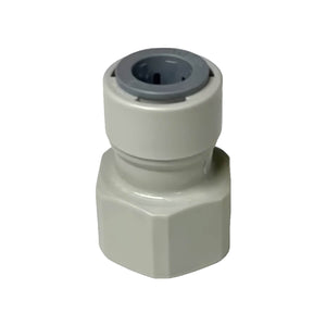 Keg coupler fitting - Gas/Product 3/8" x 1/2" female adaptor (Grey)