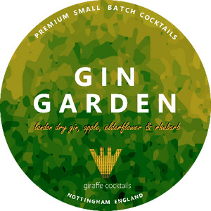 Giraffe Cocktails - Gin Garden 20 Litre Polykeg (Sankey coupler) - National Mobile Bars