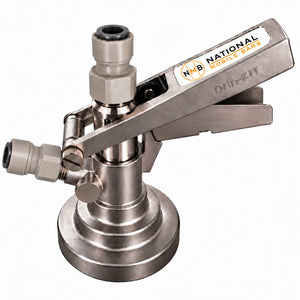 Grundy Keg Coupler – G-Type Keg Connector with pushfit fittings