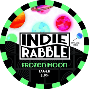 Indie Rabble - Frozen Moon - Lager 30L Keykeg