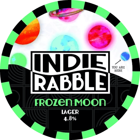 Indie Rabble - Frozen Moon - Lager 30L Keykeg