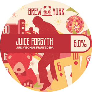 Brew York - Juice Forsythe - Tropical IPA 30L Polykeg - National Mobile Bars