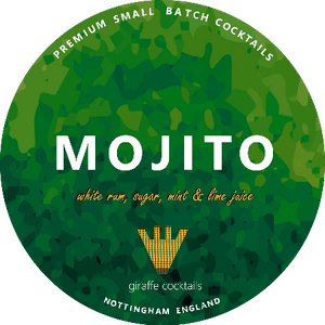 Giraffe Cocktails - Mojito 12 Litre Polykeg (Sankey coupler) - National Mobile Bars