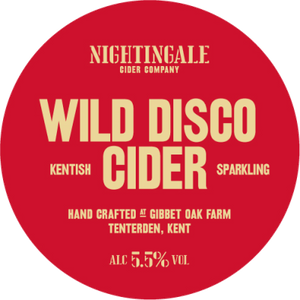 Nightingale Cider Company - Wild Disco Cider - 20L Keykeg