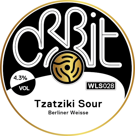 Orbit Beers  - Tzatziki Sour - Berlinner Weisse - 30L Keykeg