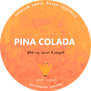 Giraffe Cocktails - Pina Colada 12 Litre Polykeg (Sankey coupler) - National Mobile Bars