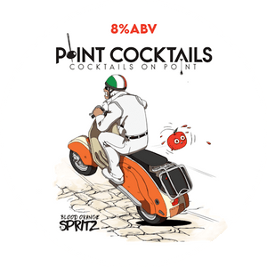 Point Cocktails - Blood Orange Spritz - 20L Keykeg