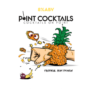Point Cocktails - Tropical Rum Punch - 20L Keykeg - National Mobile Bars
