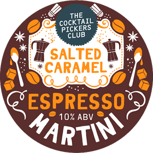 The Cocktail Pickers Club - Espresso Martini Salted Caramel 20 Litre Polykeg (Sankey coupler)