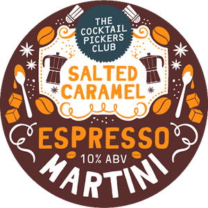 The Cocktail Pickers Club - Espresso Martini Salted Caramel 20 Litre Polykeg (Sankey coupler)