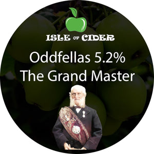 Isle of Cider - Grand Master, Medium 5.2% - 20L Polykeg (Sankey)