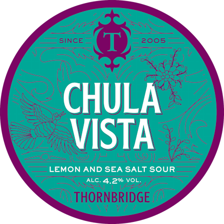 Thornbridge Brewery - Chula Vista - Lemon and Sea Salt Sour  30L Keykeg
