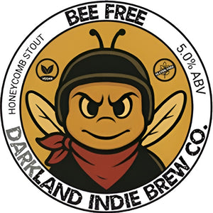 Darkland Indie Brew Co - Bee Free Honeycomb Stout  - 30L Polykeg