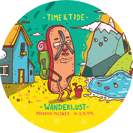 Time & Tide Brewery - Wanderlust - Modern Pilsner  30L Keykeg