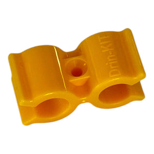Drin-Klip - Beer and gas line pipe clip Yellow