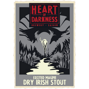 Heart of Darkness - Excited Magpie Nitro Dry Stout 20L Keykeg