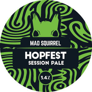 Mad Squirrel Brewery - Hop Fest - Pale Ale - 30L Keykeg