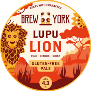 Brew York - Lupu Lion - Pale Ale 30L Keykeg - National Mobile Bars