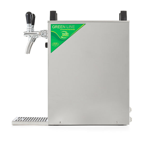 Lindr 40/K Profi Twin Tap Draught Dispenser - Green Line