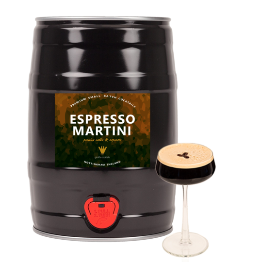 Giraffe Cocktails - Espresso Martini 5L Mini Keg