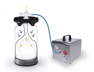 Air compressor for keykegs