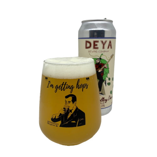 Appropriate Glassware Co - I'm Getting Hops - Toughened 47cl Glass - National Mobile Bars