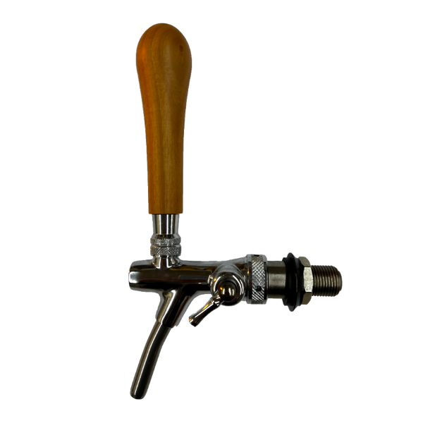 Wooden tap handle for Lindr or Portapint - National Mobile Bars
